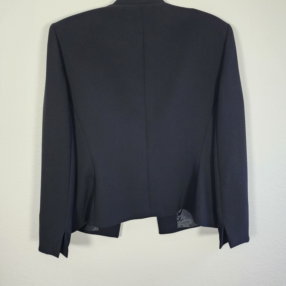 Kasper womens 2-piece black skirt suit size 16P business office - Picture 7 of 16